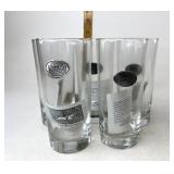 York pewter Custom beverage glasses