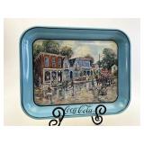 Leslie Cope Coca-Cola Dresden tray