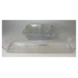 Longaberger Baguette and small serving protectors