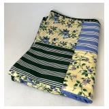 Lap quilt made from Longaberger fabric