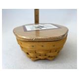 Longaberger Sage with Protector and lid