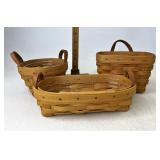 Longaberger Booking baskets with protectors