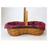 Longaberger Barbecue buddy with Liner and