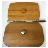 Longaberger Two large lids