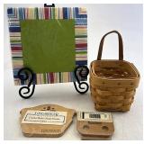 Longaberger Napkins booking cracker divider and