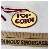 Longaberger Popcorn tie on
