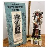 North American Indians decanter