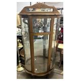 Lighted curio cabinet