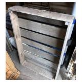 Wooden crate