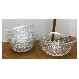 Gorham Scalloped salad bowl set 5 pieces