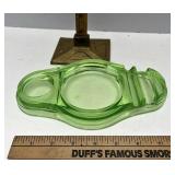 Green depression glass
