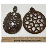 Cast iron trivets