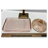 Pink depression glass