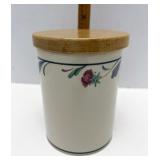 Lenox Poppies on Blue Small canister