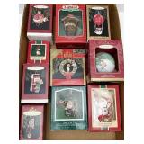 Assorted hallmark ornaments