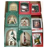 Assorted hallmark ornaments