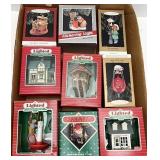 Assorted hallmark ornaments