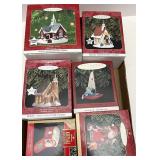 Assorted hallmark ornaments
