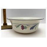 Lenox Poppies on Blue Serving bowl