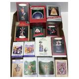 Assorted hallmark ornaments