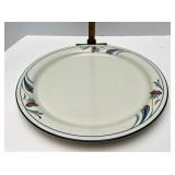Lenox Poppies on Blue Round serving platter