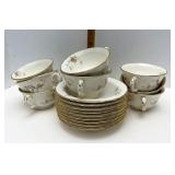 Pope Gossar China Tea cups and bowls