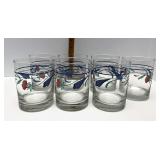 Lenox Poppies on Blue Seven highball glasses
