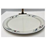 Lenox Poppies on Blue Oval serving platter