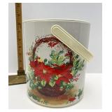 Vintage Christmas ice bucket