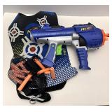 Nerf gun vest and darts