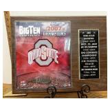 2007 Ohio State buckeyes Big Ten champions plaque