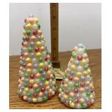 Dept 56 Gum drop pine trees