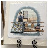 P. Buckley Moss Signed Baskets for sale