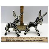 Pair of zebras