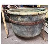 Copper cauldron