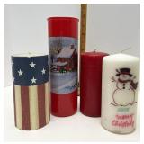 Assorted candles