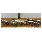 Dept 56 Set of four stone walls