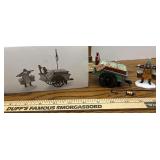 Dept 56 Chelsea market fish monger and cart