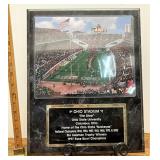 Ohio Stadium the shoe plaque