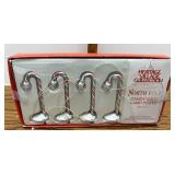 Dept 56 Candy cane lamp posts