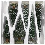Dept 56 Snowy evergreens
