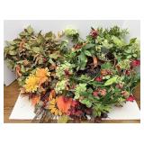 Assorted floral decor