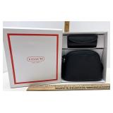 Authentic coach coin purse and lipstick case