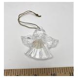 2 Princess House Lead crystal angel ornament