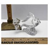 Princess House lead crystal goldfish