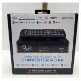 Over the air digital TV converter and DVR