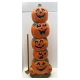 Pumpkin stack blow mold