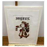 116/1200 Joyful Santa by Bailey Tidwell