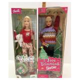 Christmas Barbies