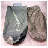 2 Large canvas bags